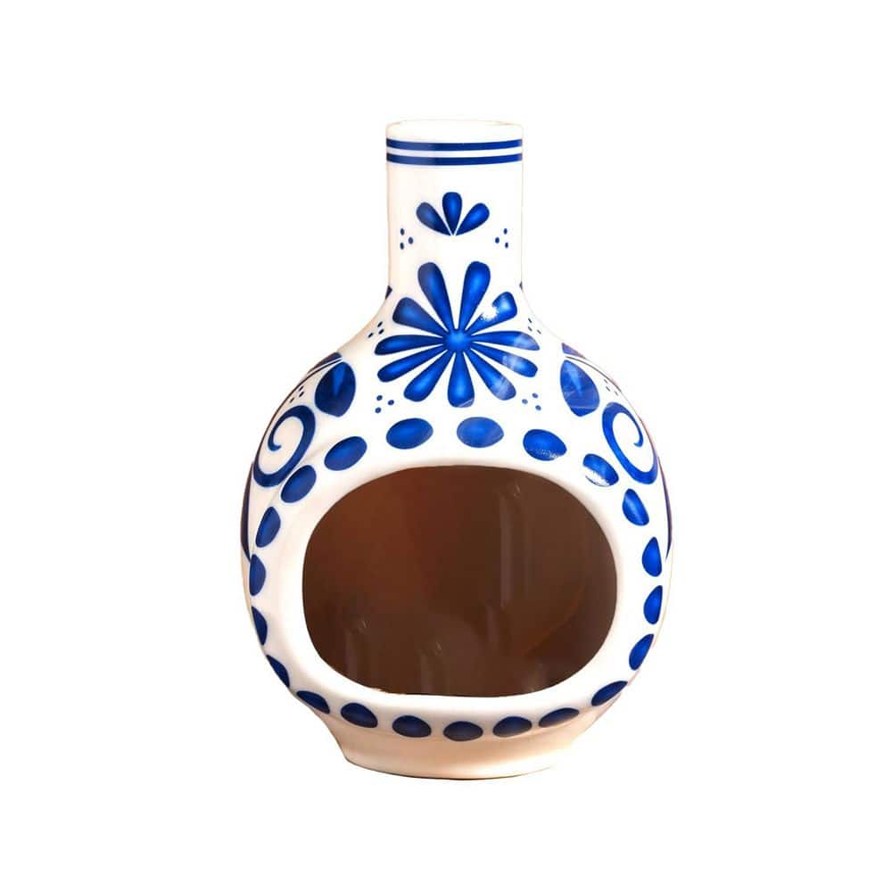 Afoxsos Handmade Ceramic Palo Santo Burner - Mini Chimenea Incense