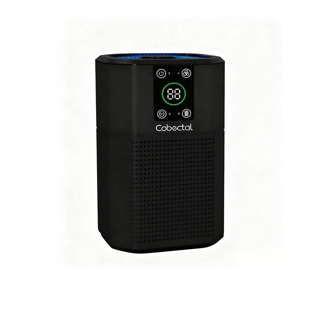 250 sq. ft. HEPA for Room Home Bedroom Air Purifier w/ H13 True HEPA; 3-in-1 Filter, Aroma, Sleep Mode; Desktop (Black) price history on PriceWatchPro