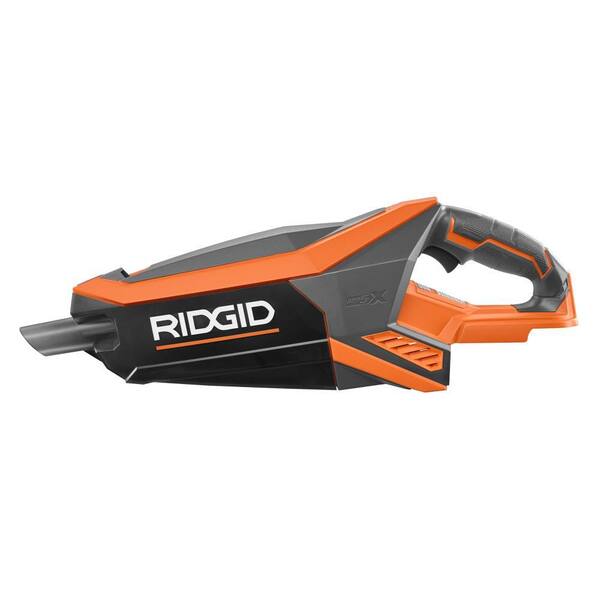 RIDGID - 18V GEN5X Brushless Cordless Vacuum (Tool Only) with Floor Nozzle, Crevice Nozzle and 2 ft. Extension Tube