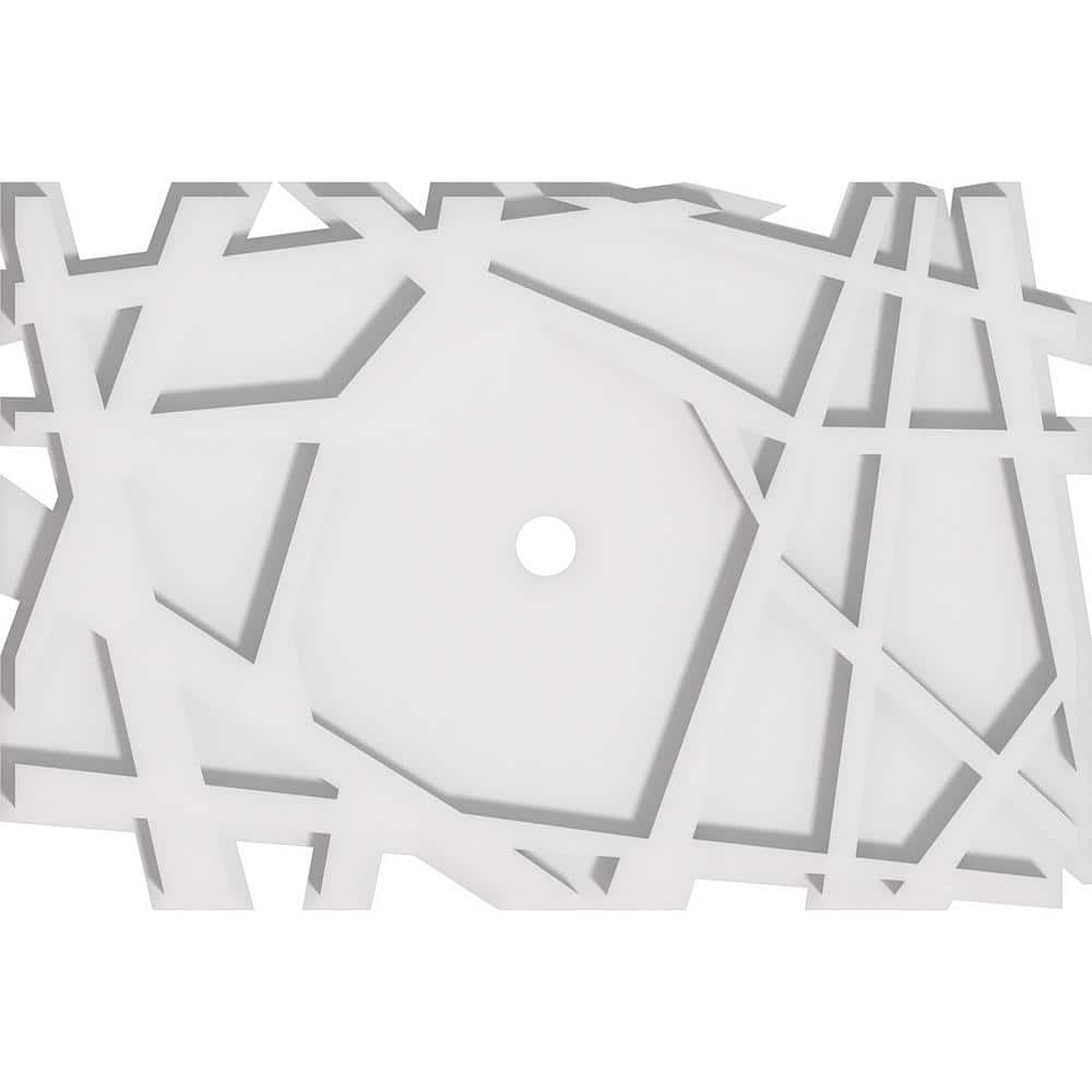 18 in. W x 12 in. H x 1 in. ID x 1 in. P Novo Architectural Grade PVC Contemporary Ceiling Medallion price history on PriceWatchPro
