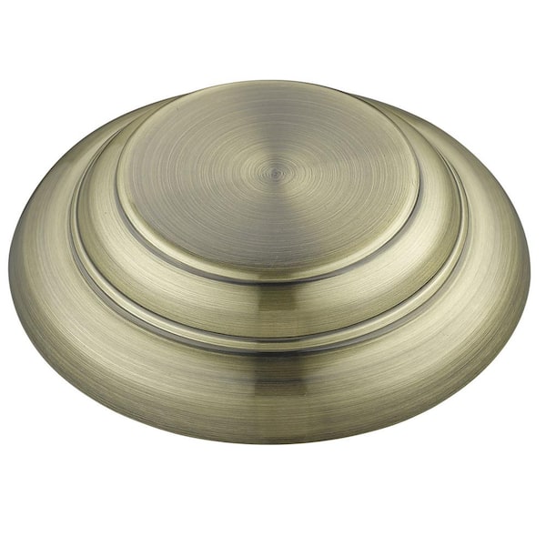 Golden Lighting - Duncan 1-Light Pendant with Chain in Aged Brass with a Pewter Shade