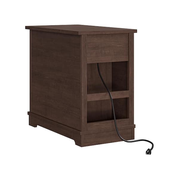 forme Banks S （fb-1） FESTIVO Farmhouse 14 in. Wild Brown Square Side Table Wood