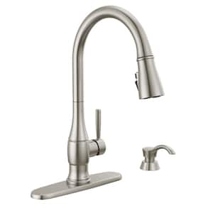 Hazelwood Single-Handle Pull Down Sprayer Kitchen Faucet with ShieldSpray Technology in Spotshield Stainless