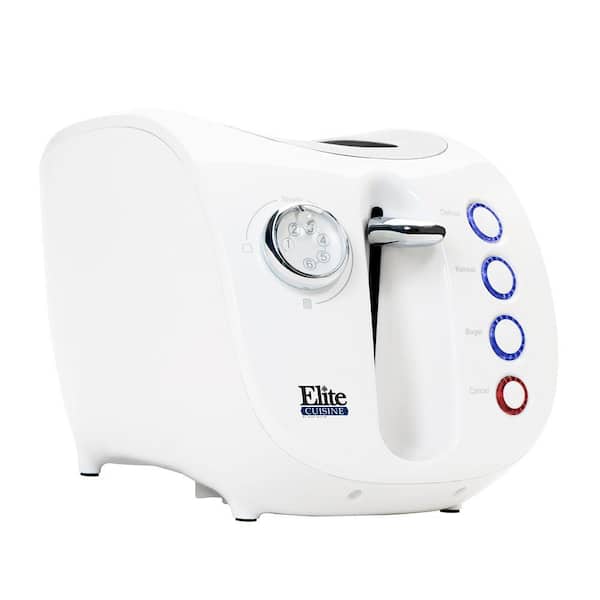 Elite 2-Slice White Toaster