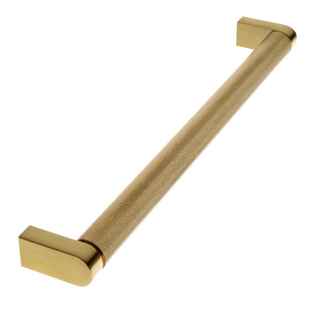 Kent Satin Brass 12.5 inch Knurled Appliance Pull