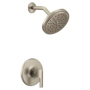 Doux M-CORE 3-Series 1-Handle Eco-Performance Shower Trim Kit in Brushed Nickel (Valve Not Included)