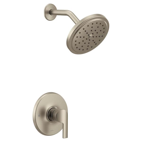 MOEN Doux M-CORE 3-Series 1-Handle Eco-Performance Shower Trim Kit in Brushed Nickel (Valve Not Included)