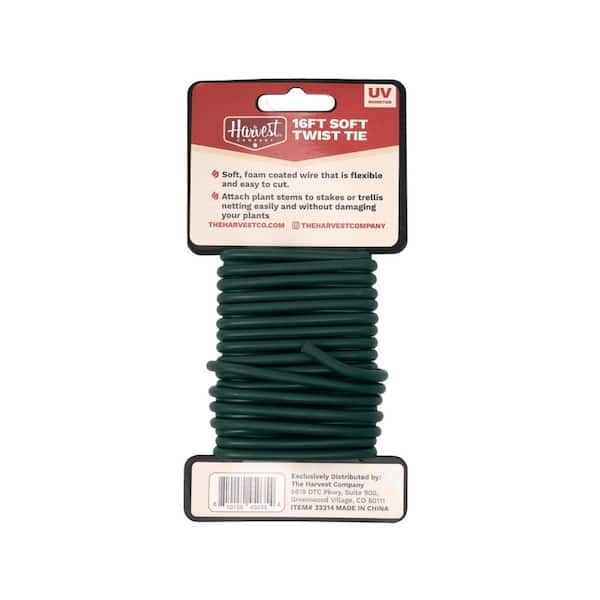 16 ft Soft Foam Twist Tie-5mm Diameter / UV Resistant (1-Pack)