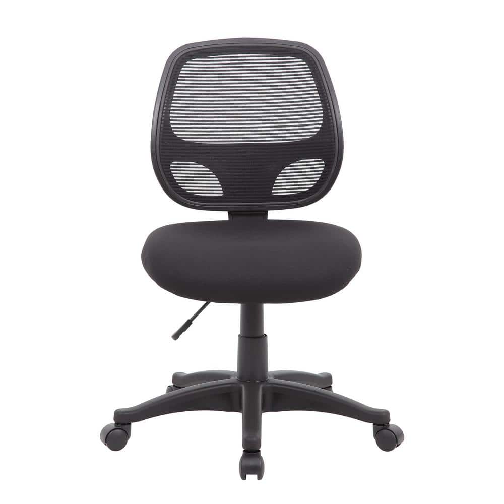 Black High Back Mesh Swivel Task Chair