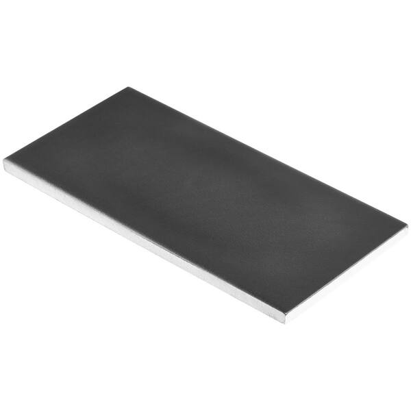 Ivy Hill Tile Tori Black 8 in. x 4 in. Matte Ceramic Wall