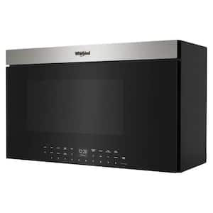 30 in. 1.1 cu. ft. Air Fry Over-the-Range Flush Built-In Microwave in Fingerprint Resistant Stainless Steel