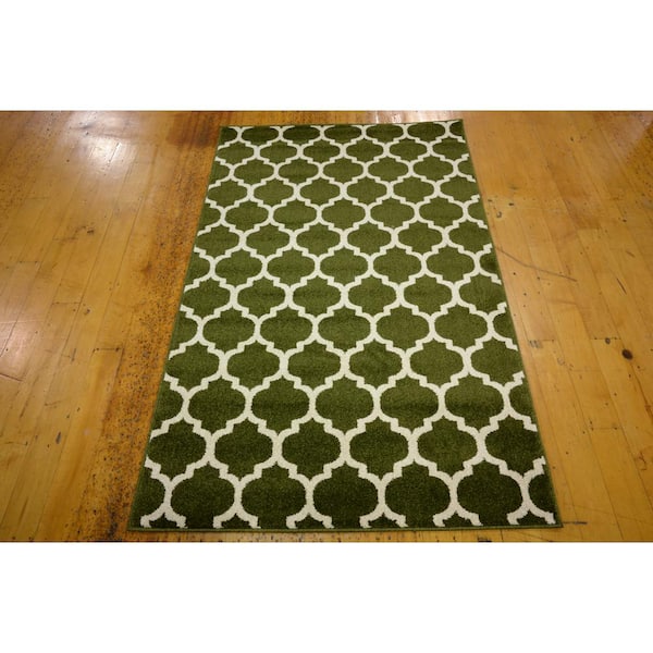 https://images.thdstatic.com/productImages/83efd6fd-cb16-4fd6-9afc-bbed0b289357/svn/dark-green-beige-unique-loom-area-rugs-3116350-a0_600.jpg