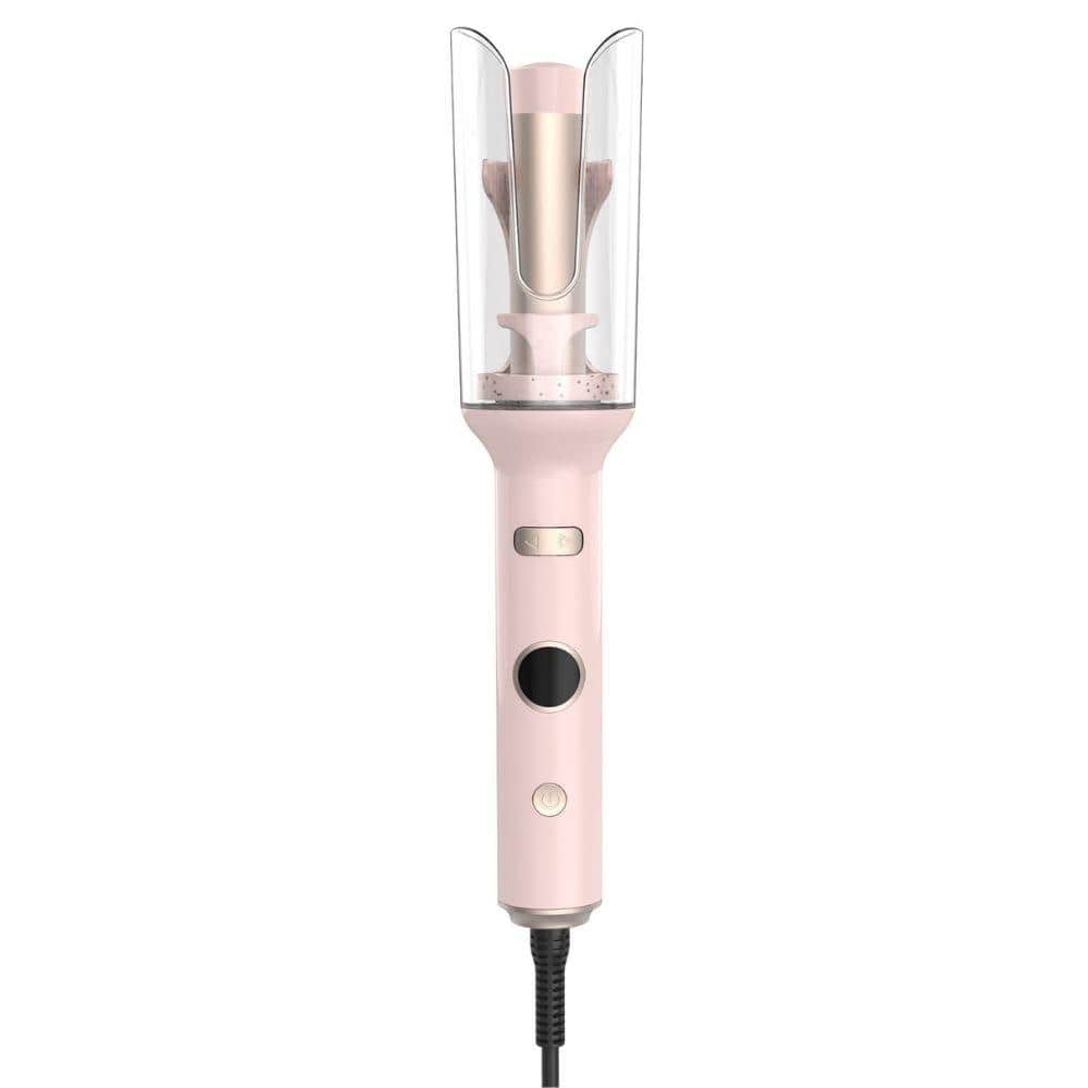 Effortless Waves Automatic Hair Curler with Auto Rotation Technology, Pink