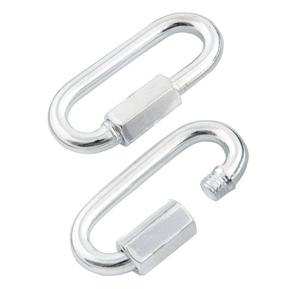 Quick link Lock fastener Carabiner.. Chain link 1/8 Inch Extend screw 