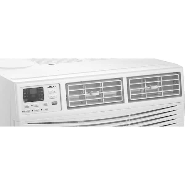 Amana 8,500 BTU Portable Air Conditioner Cools 450 Sq. Ft. with Heater in  White AMAP14HAW - The Home Depot