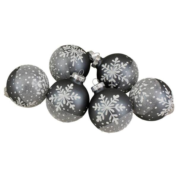 white glass christmas ball ornaments
