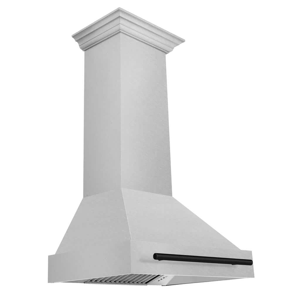 Autograph Edition 30 in. Satin Stainless Steel Wall Mount Range Hood with Matte Black Handle price history on PriceWatchPro
