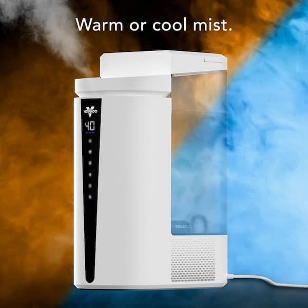 Mistic 6 1.59 Gal. Ultrasonic Warm or Cool Mist Humidifier for 700 sq. ft. in White