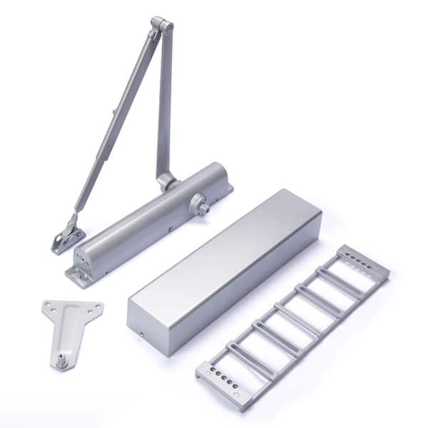 Heavy-Duty All-in-1 Aluminum Commercial Door Closer With Flex Plate