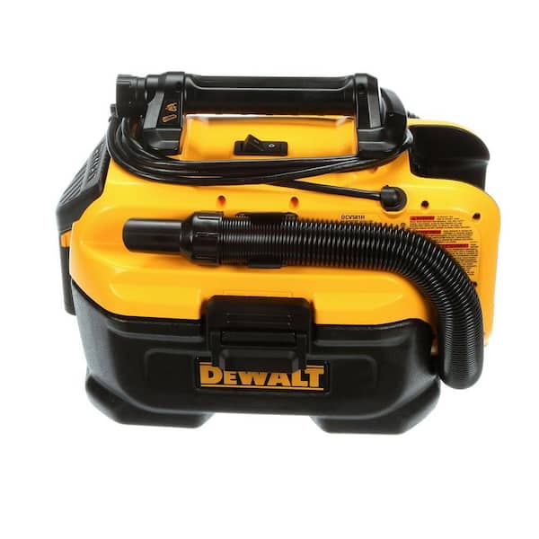 DEWALT DCV581H 18 by 20-Volt Max Cordless/Corded Wet-Dry Vacuum with DCB203 20V Max 2.0AH Compact Li-Ion Battery Pack 