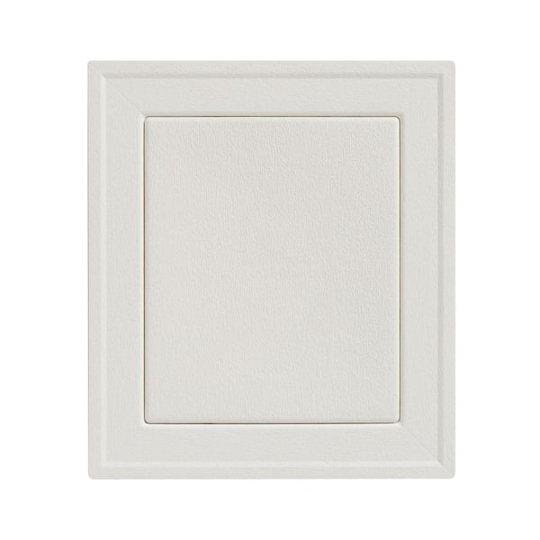 Ply Gem 8.18 in. x 7.18 in. White Mounting Block