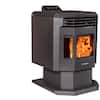 ComfortBilt HP21 Pellet Stove 2,400 sq. ft. EPA Certified with Auto  Ignition HP21-Black - The Home Depot