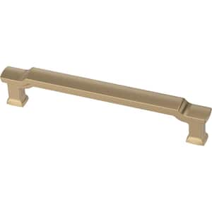 Scalloped Footing 5-1/16 in. (128 mm) Champagne Bronze Cabinet Drawer Pull