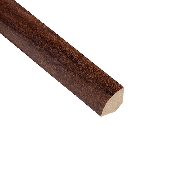 Hampton Bay Canyon Grenadillo 19.5 mm Thick x 3/4 in. Width x 94 in. Length Laminate Quarter Round Molding-DISCONTINUED