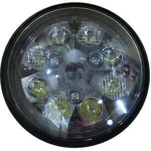 24-Watt LED Sealed Round Hi/Lo Beam TL3020 12-Volt For John Deere 3300 Flood/Spot OffRoad Light