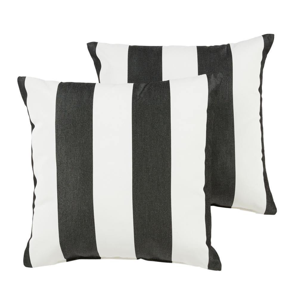 Sunbrella Cabana Classic Outdoor Knife Edge Throw Pillows (2-Pack)