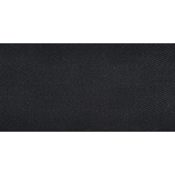 Natural Harmony Natural Accents Black 4.75 in. Cotton Binding