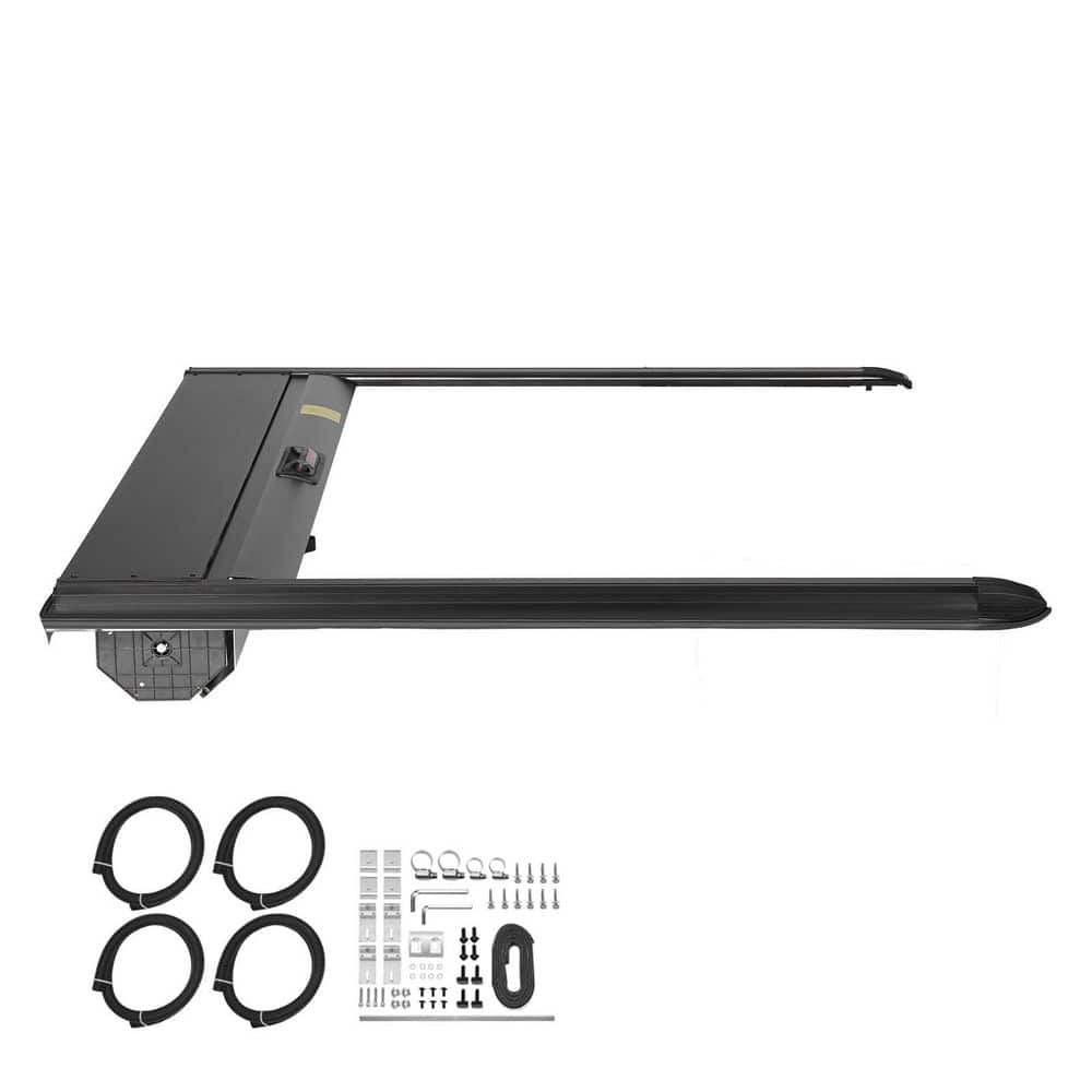 Retractable Tonneau Cover, Customized Hard Cover w/ Double-Lock & T-Slot, 5.5 ft. Hard Cover with Built-in Drainage Pipe price history on PriceWatchPro