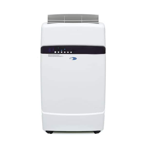 Whynter 6,884 BTU Portable Air Conditioner Cools 400 Sq. Ft. with Heater, Dehumidifier, Remote, filter in White
