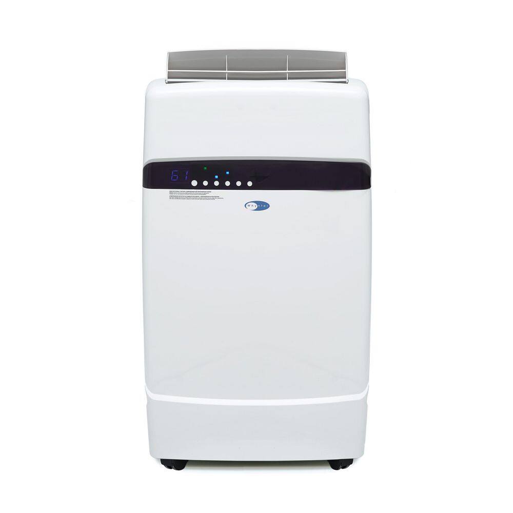 Frost White Mobile Air Conditioner and Heater with Remote