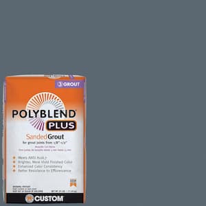 Polyblend Plus #645 Steel Blue 25 lb. Sanded Grout