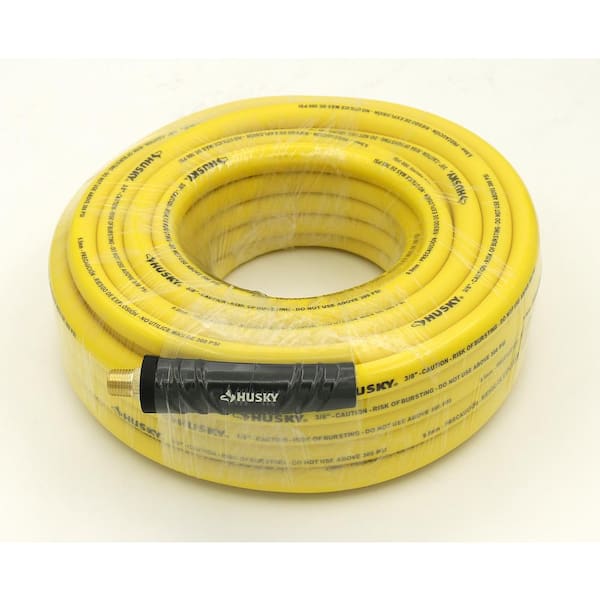 Husky 3/8 in. x 50 ft. Hybrid Air Hose AB-50C - The Home Depot