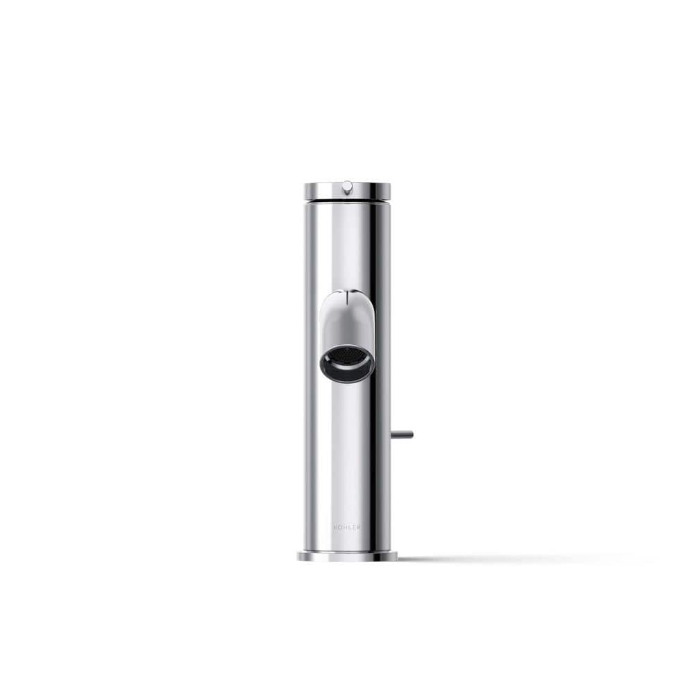 Polished Chrome Single-Handle Bathroom Sink Faucet