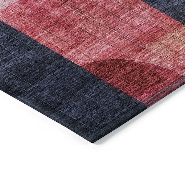 Chantille Machine Washable Indoor/Outdoor Abstract ACN1122 Green 8 ft. x 10 ft. Area Rug