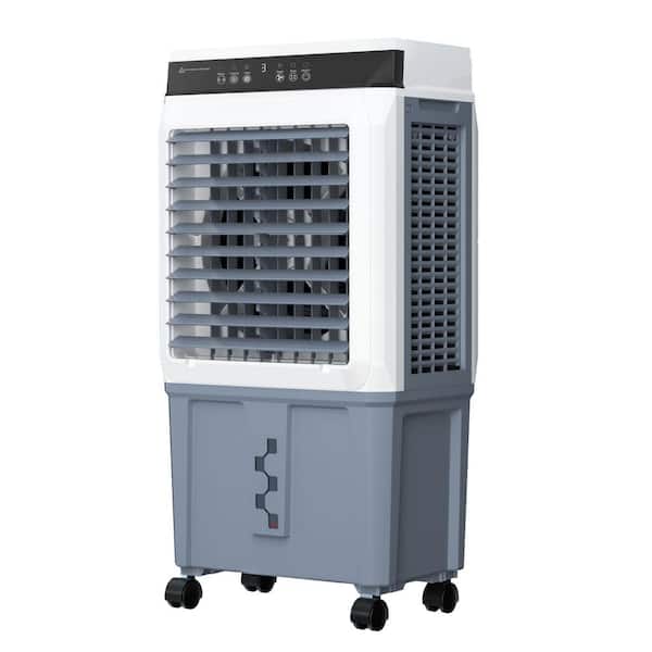3450CFM 3-Speed Portable Evaporative Cooler for 300 sq. ft. with Remote Control