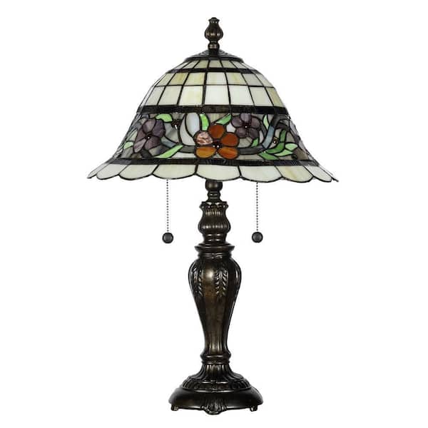 Dale Tiffany Seville 25 in. Antique Bronze Table Lamp