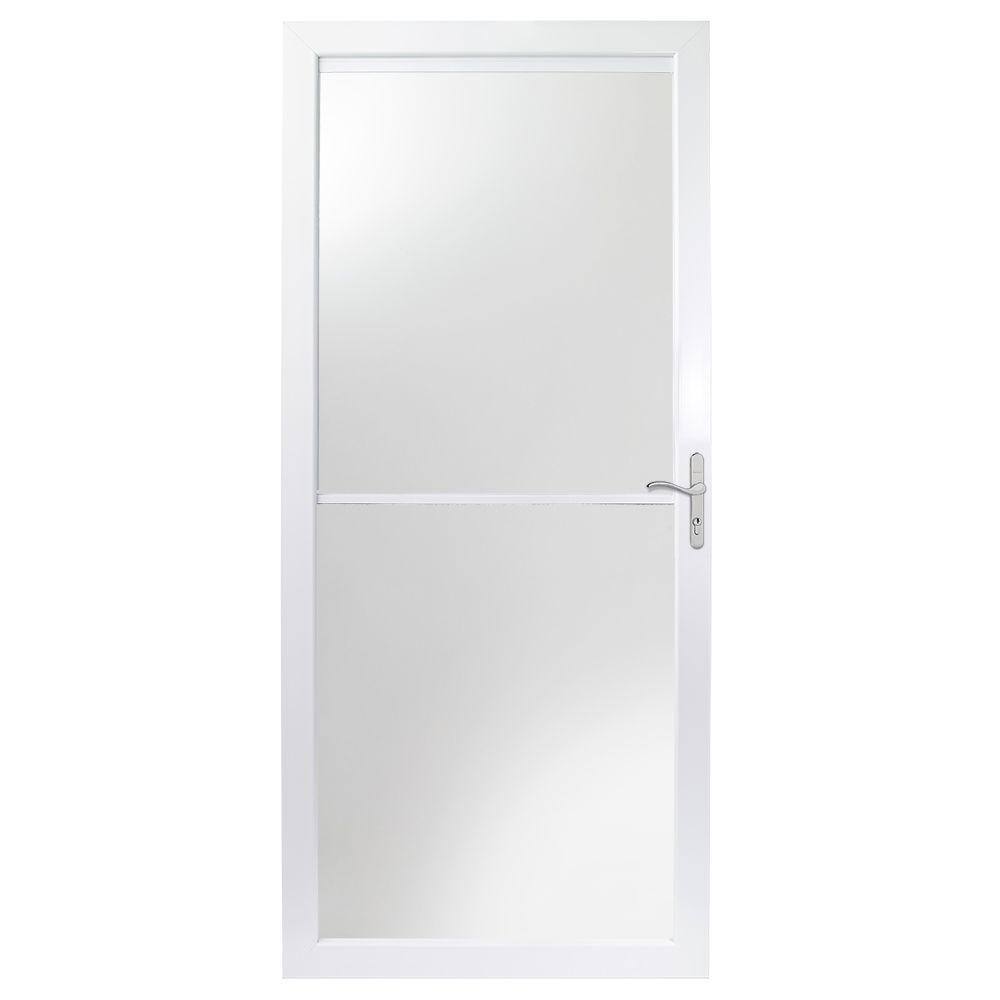 Andersen 32 in. x 80 in. 2000 Series White Universal Self-Storing