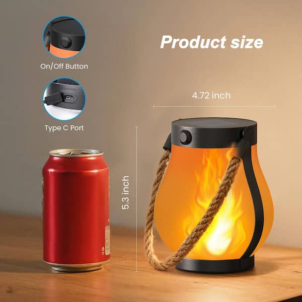 Phewnyzo Gen2 Solar Lanterns Waterproof Outdoor Realistic