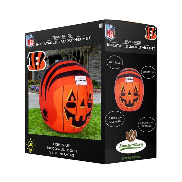 Cincinnati Bengals Pumpskin Monster Halloween 3D All Over Printed