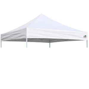 USA Pop Up 10 ft. x 10 ft. Replacement Canopy Tent Top Cover, Instant Ez Canopy Top Cover ONLY(White