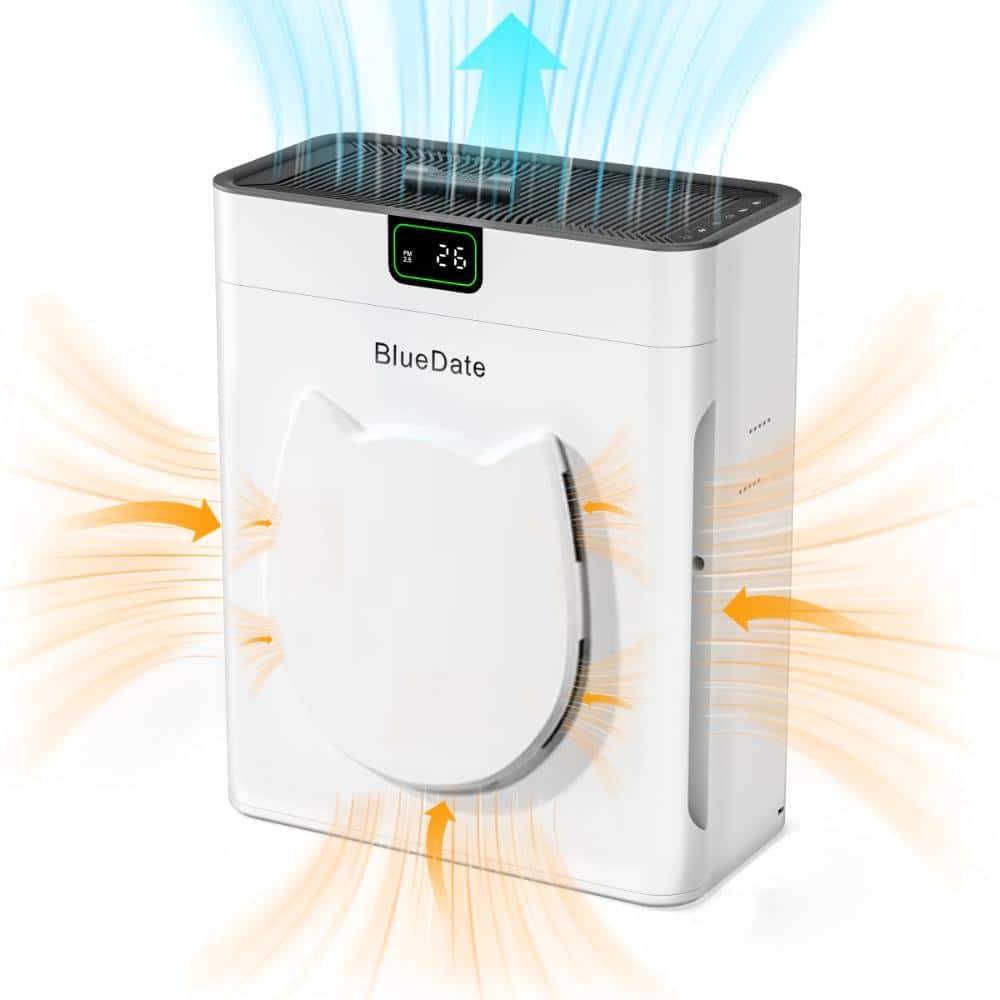 1100 sq.ft. Home Air Prurifier in White with H13 HEPA, Sleep Mode, PM 2.5 Display, for Smoke, Odors, Fumes, Pet, VOCs price history on PriceWatchPro