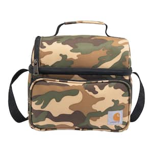 12.25 in. Insulated 12 Can Two Compartment Lunch Cooler Waistpack Camo OS