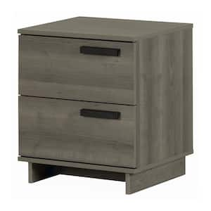 Cavalleri Gray Maple 19.5 in Nightstand