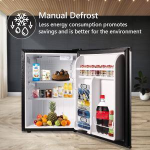 Compact Stainless Steel 2.6 cu.ft. RV Refrigerator