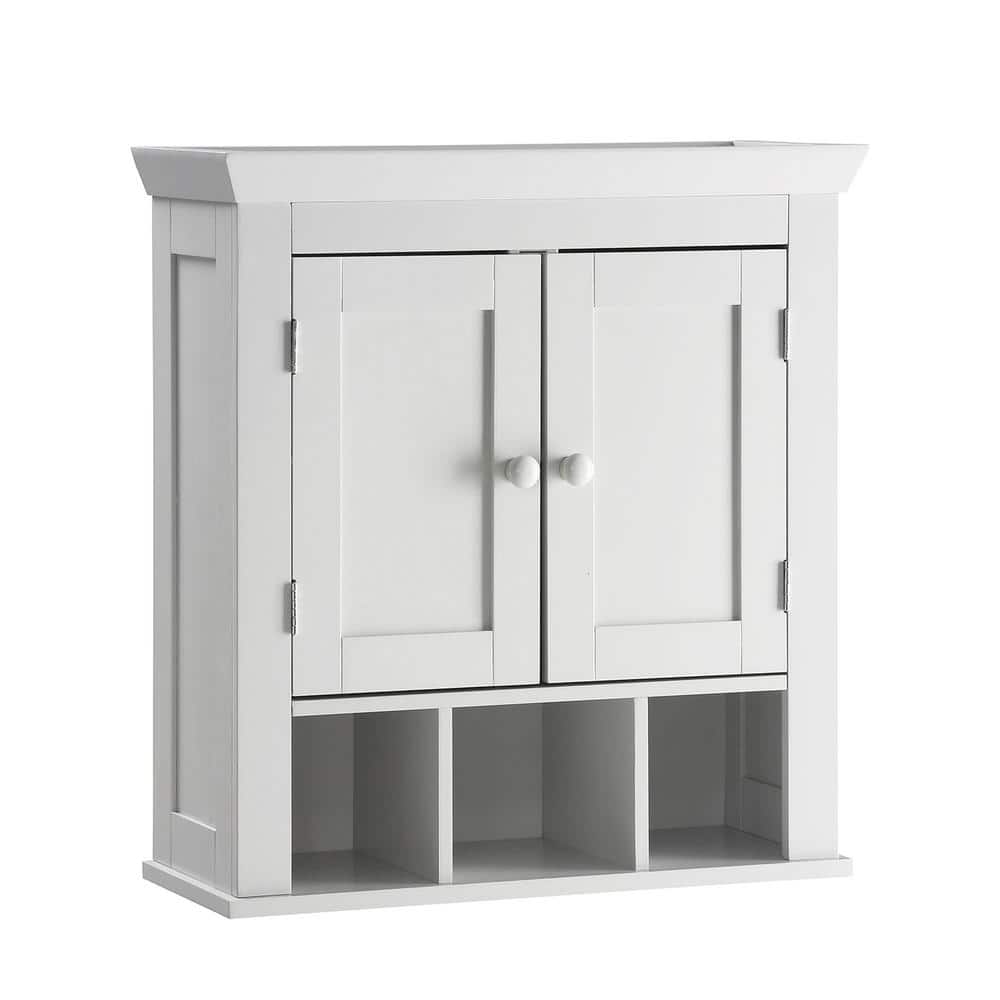 4D Concepts Rancho 22.4 in. W Space Saver Wall Cabinet in White 90420 ...