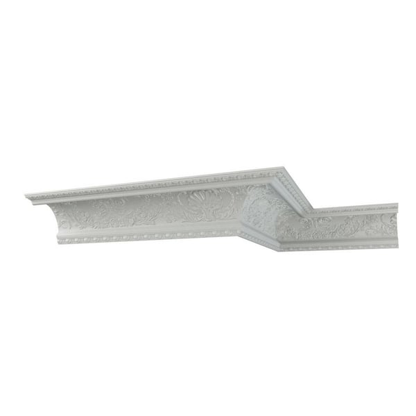 Hope 12.625 in. D x 16.25 in. W x 96 in. L Polyurethane Crown Moulding
